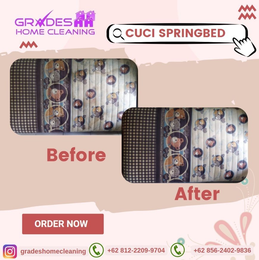 Cuci Spring Bed Cuci Springbed Tangerang Top 1 - Grades Cleaning Service