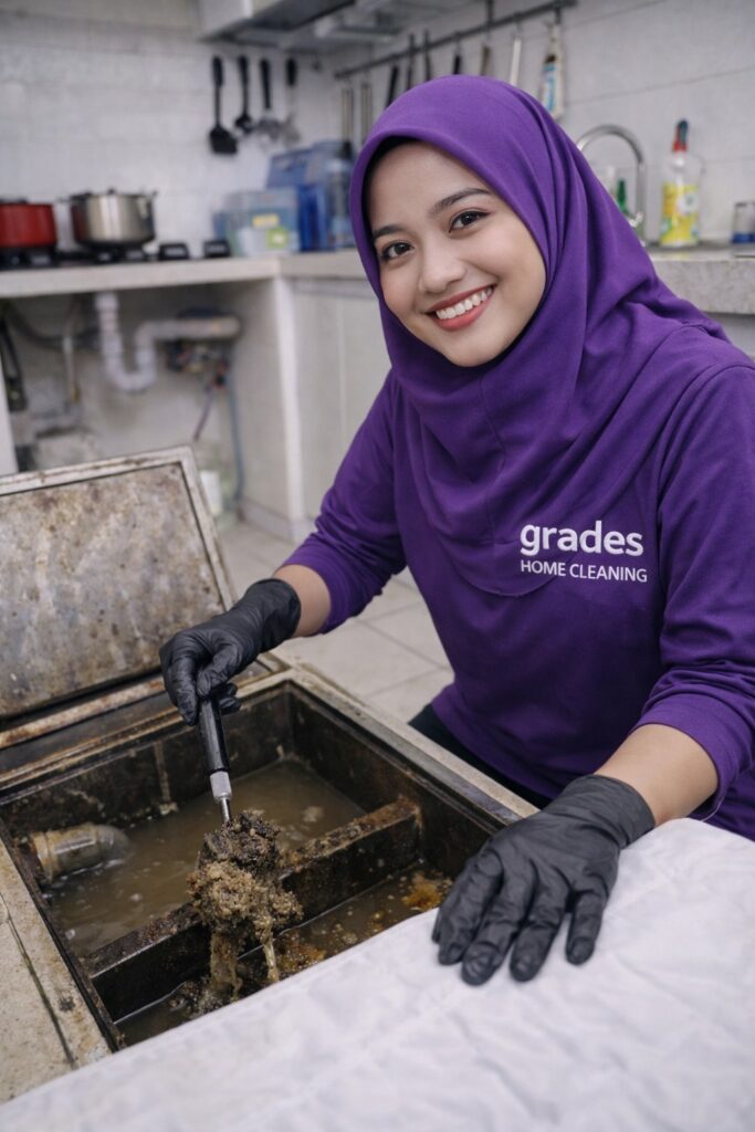 cleaning grease trap Jakarta