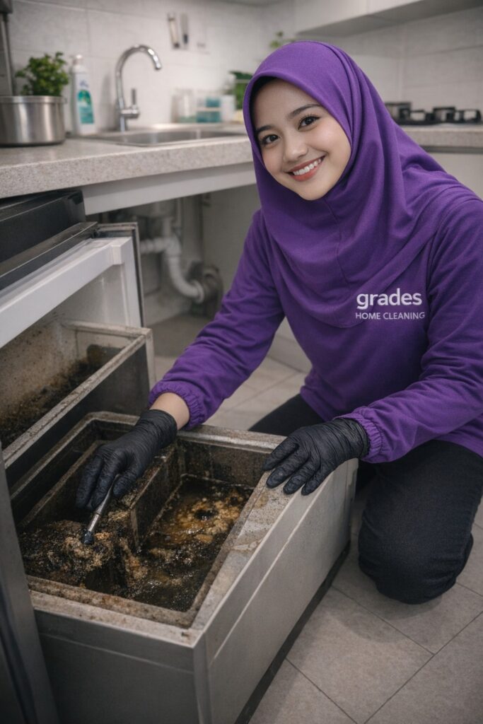 cleaning grease trap Tangerang