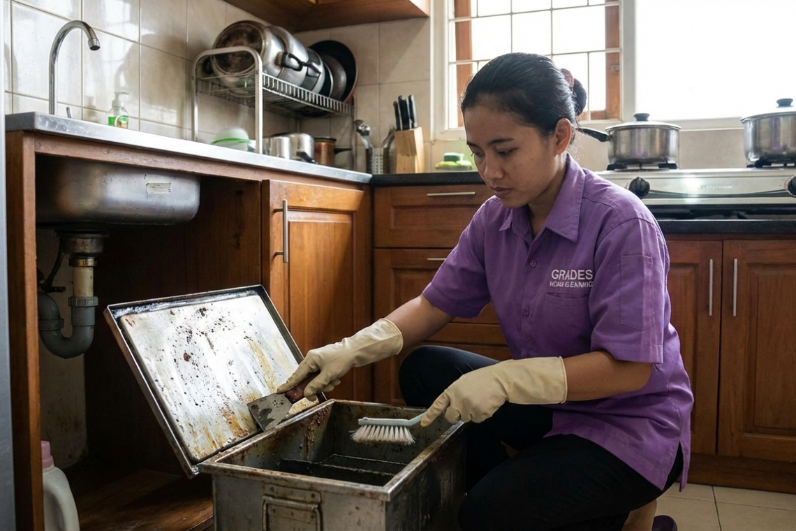 Jasa bersih grease trap Sidoarjo