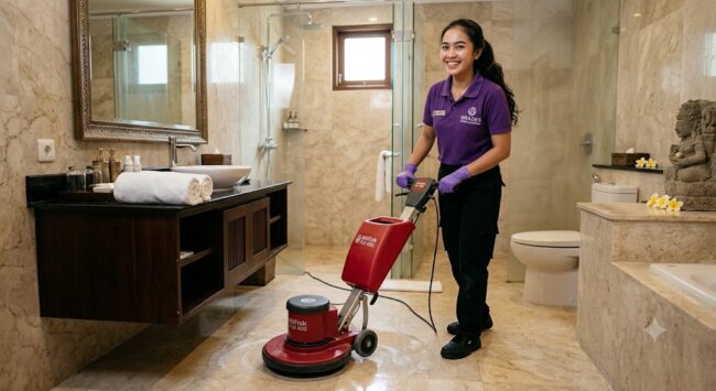 jasa bersih kamar mandi denpasar